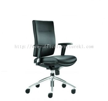 BRABUSS LOW BACK EXECUTIVE CHAIR | LEATHER OFFICE CHAIR SHAH ALAM SELANGOR