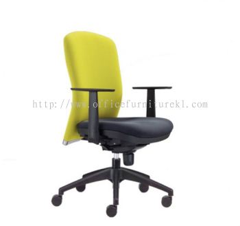 MEDIUM BACK EXECUTIVE CHAIR | LEATHER OFFICE CHAIR KAJANG SELANGOR