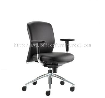 LOW BACK EXECUTIVE CHAIR | LEATHER OFFICE CHAIR PUTRAJAYA WP