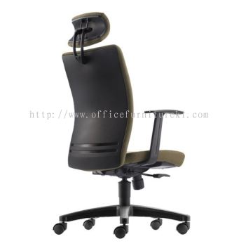 HIGH BACK EXECUTIVE CHAIR | LEATHER OFFICE CHAIR MONT KIARA KL