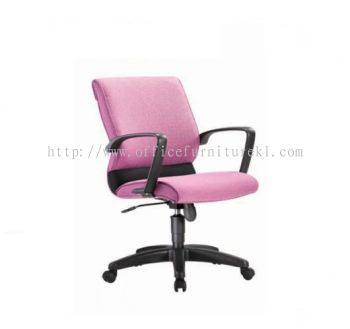 LOW BACK EXECUTIVE CHAIR | LEATHER OFFICE CHAIR ARA DAMANSARA PJ