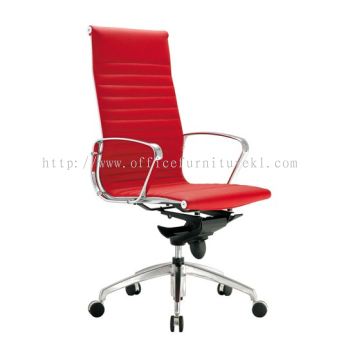 HIGH BACK EXECUTIVE CHAIR | LEATHER OFFICE CHAIR PUCHONG SELANGOR