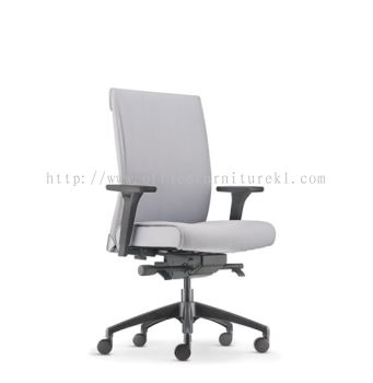 MEDIUM BACK EXECUTIVE CHAIR | LEATHER OFFICE CHAIR PUDU KL