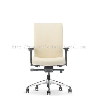 MEDIUM BACK EXECUTIVE CHAIR | LEATHER OFFICE CHAIR MONT KIARA KL