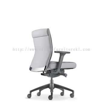 LOW BACK EXECUTIVE CHAIR | LEATHER OFFICE CHAIR SETAPAK KL