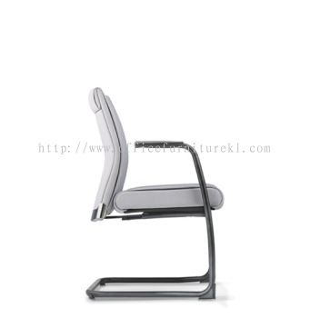 VISITOR EXECUTIVE CHAIR | LEATHER OFFICE CHAIR SETIAWANGSA KL