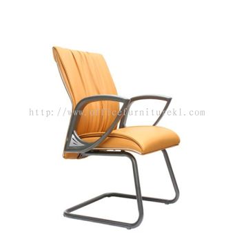 VISITOR EXECUTIVE CHAIR | LEATHER OFFICE CHAIR NILAI N.SEMBILAN