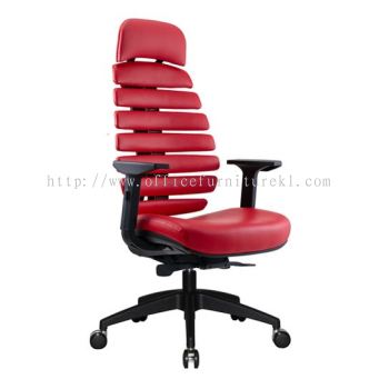 HIGH BACK EXECUTIVE CHAIR | LEATHER OFFICE CHAIR KAJANG SELANGOR