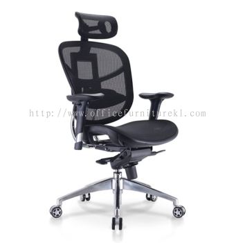 HIGH BACK ERGONOMIC CHAIR | MESH OFFICE CHAIR SRI PETALING KL