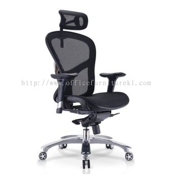 HIGH BACK ERGONOMIC CHAIR | MESH OFFICE CHAIR BALAKONG SELANGOR