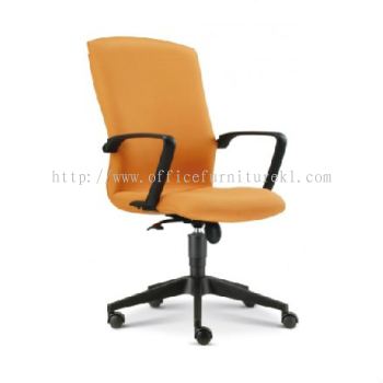 FIGHTER MEDIUM BACK STANDARD CHAIR | FABRIC OFFICE CHAIR TROPICANA PJ