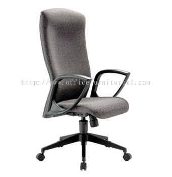 IKENO HIGH BACK STANDARD CHAIR | FABRIC OFFICE CHAIR IPOH PERAK