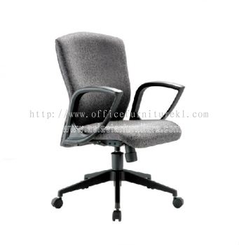 IKENO LOW BACK STANDARD CHAIR | FABRIC OFFICE CHAIR SUNGAI PETANI KEDAH