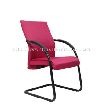 JENSI VISITOR STANDARD CHAIR | FABRIC OFFICE CHAIR KEMAMAN TERENGGANU