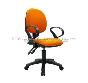 LOW BACK OFFICE CHAIR | FABRIC OFFICE CHAIR MUAR JOHOR