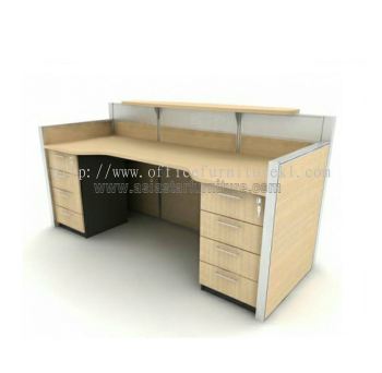 SUPERIOR RECEPTION COUNTER OFFICE TABLE -  reception counter office table kl sentral | reception counter office table brickfields | reception counter office table sri hartamas