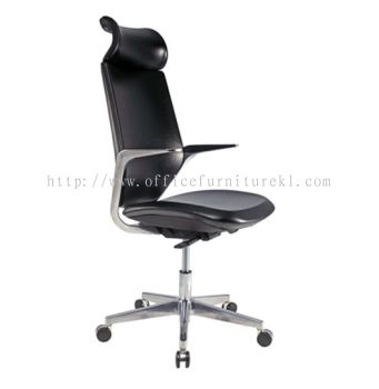 HIGH BACK EXECUTIVE CHAIR | LEATHER OFFICE CHAIR PUDU KL