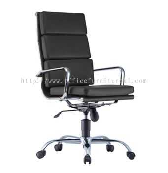 HIGH BACK EXECUTIVE CHAIR | LEATHER OFFICE CHAIR BATU CAVES SELANGOR