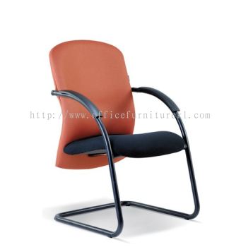 JONFI VISITOR STANDARD CHAIR | FABRIC OFFICE CHAIR BUKIT JALIL KL