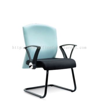 MOSIS VISITOR STANDARD CHAIR | FABRIC OFFICE CHAIR BUKIT RAJA SELANGOR