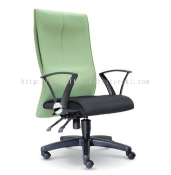 DISS HIGH BACK STANDARD CHAIR | FABRIC OFFICE CHAIR KELANA JAYA SELANGOR