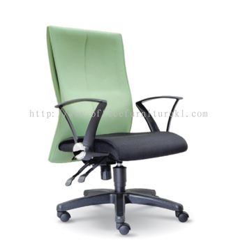 DISS MEDIUM BACK STANDARD CHAIR | FABRIC OFFICE CHAIR PJ SELANGOR