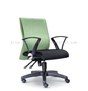 DISS LOW BACK STANDARD CHAIR | FABRIC OFFICE CHAIR DAMANSARA PJ SELANGOR