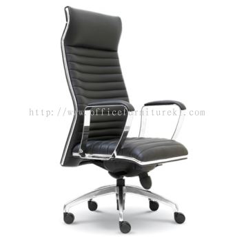 HIGH BACK DIRECTOR CHAIR | LEATHER OFFICE CHAIR KEPONG KL