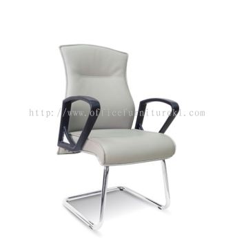 VISITOR DIRECTOR CHAIR | LEATHER OFFICE CHAIR CHAN SOW LIN KL