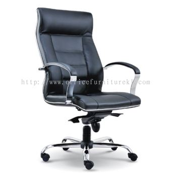 HIGH BACK DIRECTOR CHAIR | LEATHER OFFICE CHAIR KAJANG SELANGOR