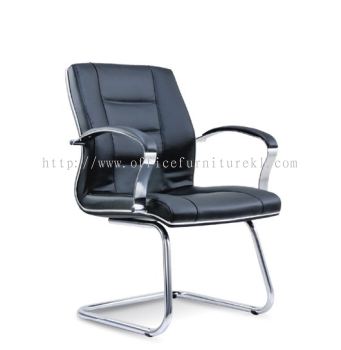 VISITOR DIRECTOR CHAIR | LEATHER OFFICE CHAIR PJ SELANGOR