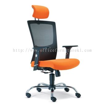 HIGH BACK ERGONOMIC CHAIR | MESH OFFICE CHAIR KOTA KEMUNING