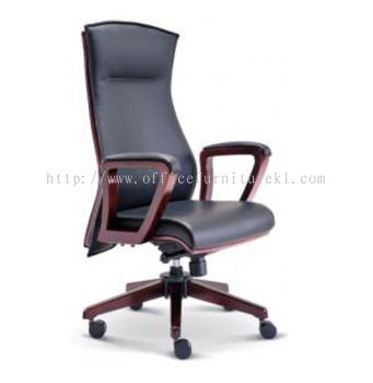 HIGH BACK DIRECTOR CHAIR | LEATHER OFFICE CHAIR PANDAN PERDANA SELANGOR