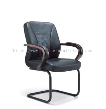 VISITOR DIRECTOR CHAIR | LEATHER OFFICE CHAIR BUKIT MERTAJAM P.PINANG