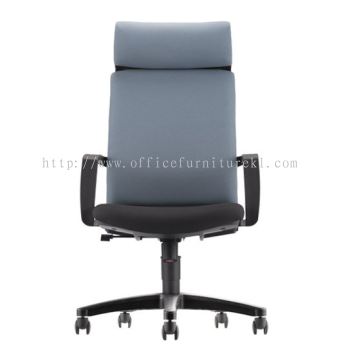 HIGH BACK EXECUTIVE CHAIR | LEATHER OFFICE CHAIR SETIAWANGSA KL