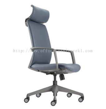 HIGH BACK EXECUTIVE CHAIR | LEATHER OFFICE CHAIR IPOH PERAK