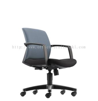 LOW BACK EXECUTIVE CHAIR | LEATHER OFFICE CHAIR BUKIT BINTANG KL