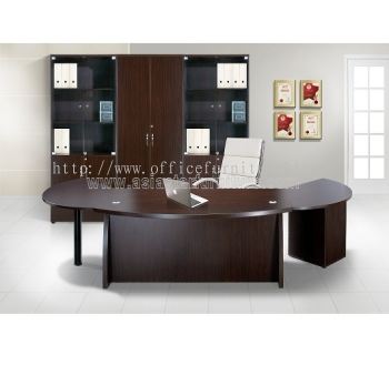 QAMAR EXECUTIVE DIRECTOR OFFICE TABLE SET WITH SIDE DRAWER, SIDE TABLE & HIGH CABINET SET2