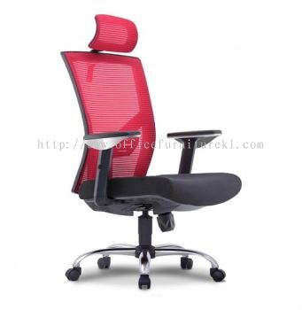 HIGH BACK ERGONOMIC CHAIR | MESH OFFICE CHAIR SEGAMBUT KL