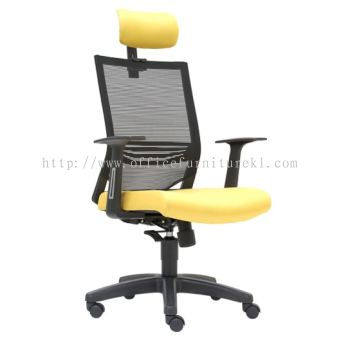 HIGH BACK ERGONOMIC CHAIR | MESH OFFICE CHAIR KEMAMAN TERENGGANU