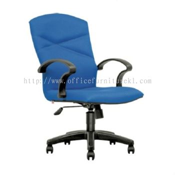 HARMONI MEDIUM BACK STANDARD CHAIR | FABRIC OFFICE CHAIR MONT KIARA KL