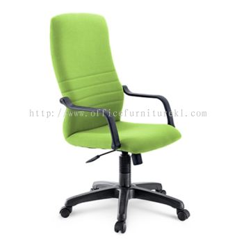 HOLA HIGH BACK STANDARD CHAIR | FABRIC OFFICE CHAIR IMBI KL