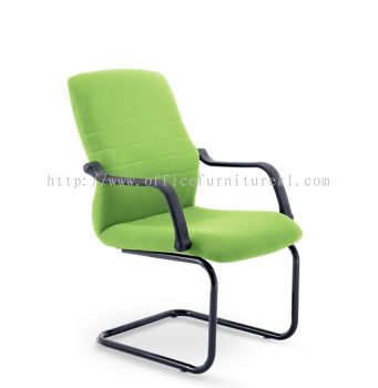 HOLA VISITOR STANDARD CHAIR | FABRIC OFFICE CHAIR SETAPAK KL