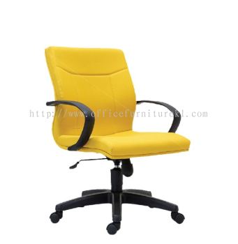 LARIX LOW BACK STANDARD CHAIR | FABRIC OFFICE CHAIR KEPONG KL