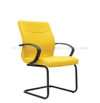 LARIX VISITOR STANDARD CHAIR | FABRIC OFFICE CHAIR SELAYANG SELANGOR