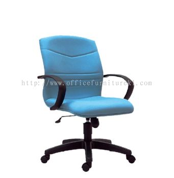 LOW BACK OFFICE CHAIR | FABRIC OFFICE CHAIR KUCHAI LAMA KL