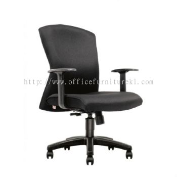 CHERRY LOW BACK STANDARD CHAIR | FABRIC OFFICE CHAIR KOTA KEMUNING SELANGOR