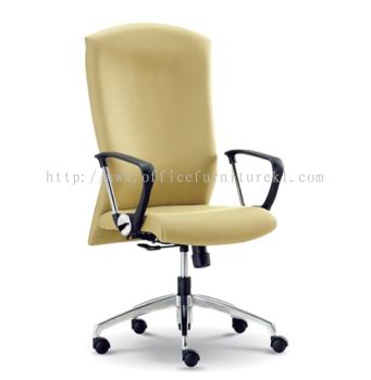 HIGH BACK EXECUTIVE CHAIR | LEATHER OFFICE CHAIR BOTANIC SELANGOR