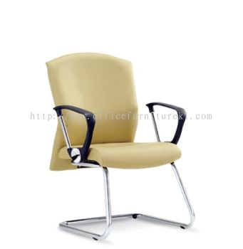 VISITOR EXECUTIVE CHAIR | LEATHER OFFICE CHAIR SEPANG SELANGOR