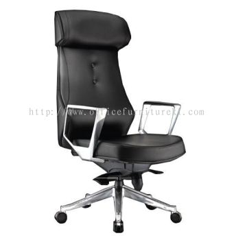 HIGH BACK DIRECTOR CHAIR | LEATHER OFFICE CHAIR SRI PETALING KL